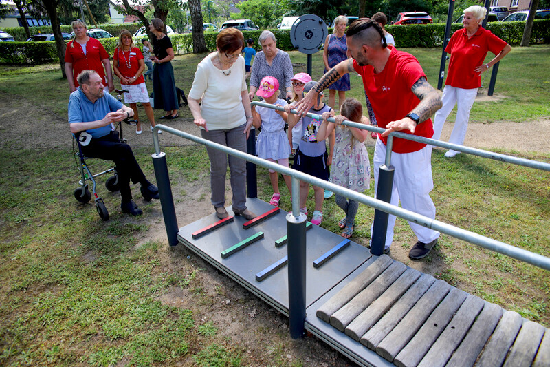 Generationenspielplatz der AWO Wildau: Ein Treffpunkt für Jung und Alt, Wildau Generationenspielplatz der AWO Wildau: Ein Treffpunkt für Jung und Alt, Wildau